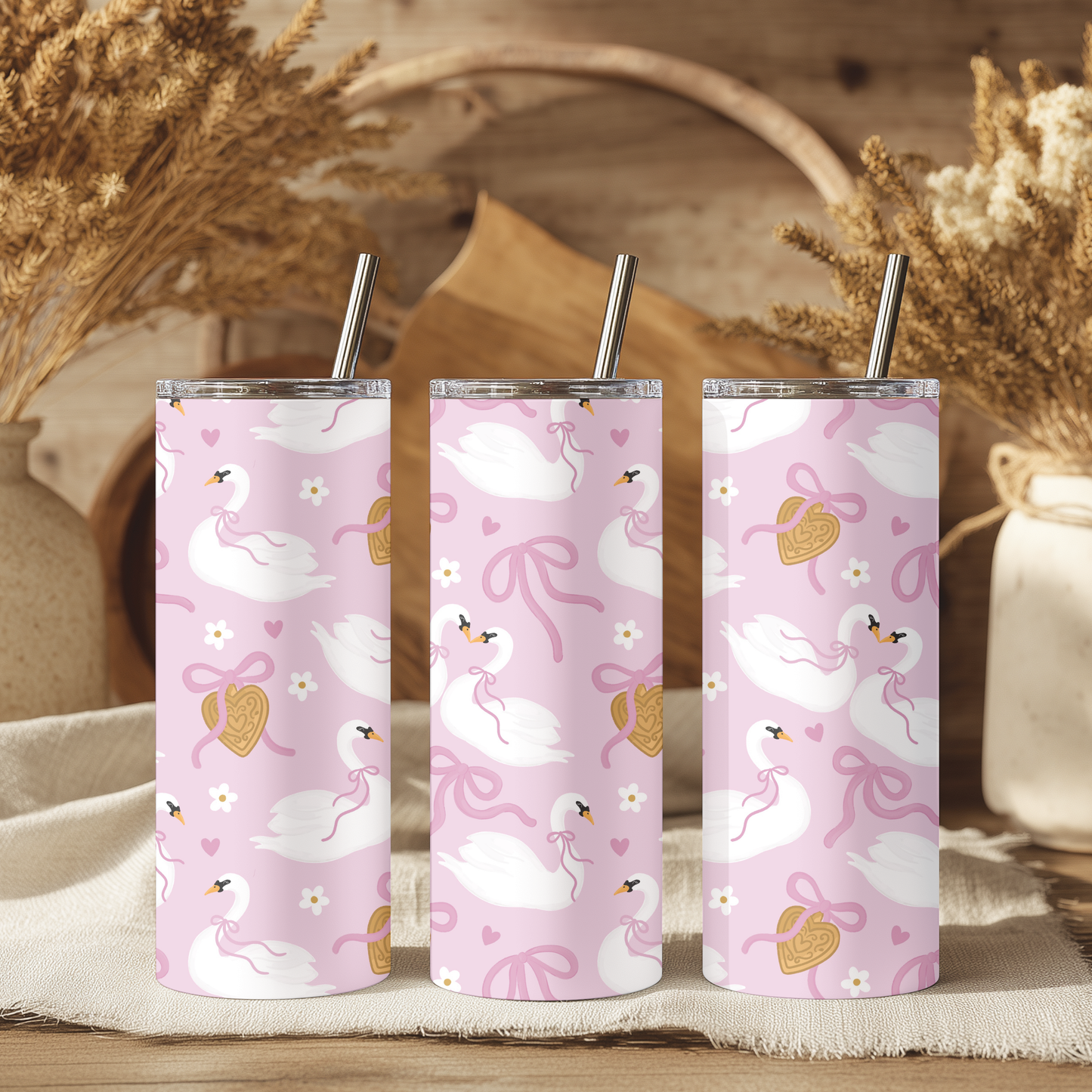 Swan Love 20oz Tumbler