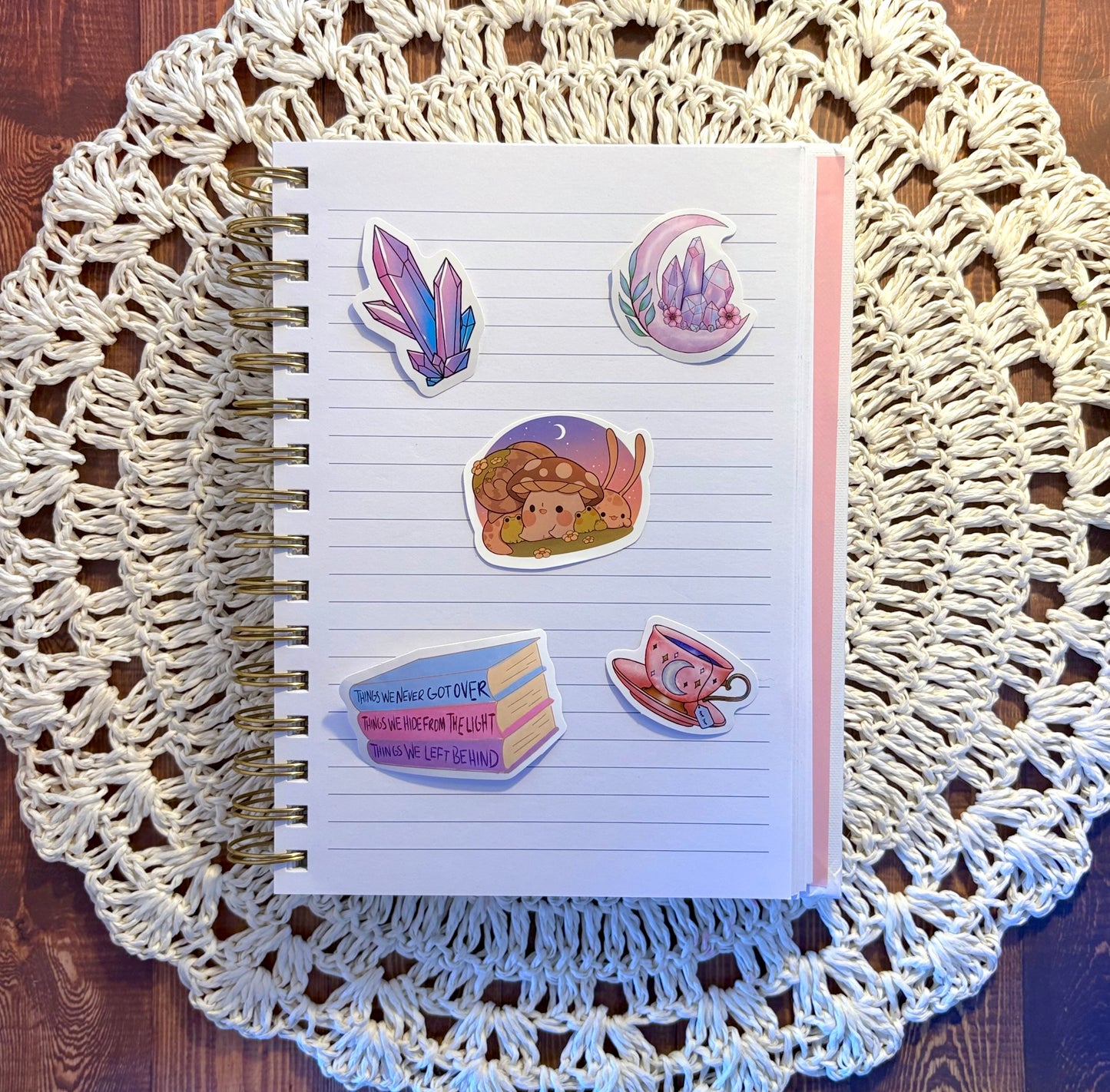 Crystal Dreams mini sticker collection