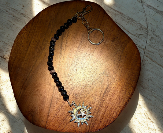 Sun & Moon Key Charm