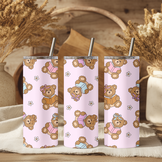 Reading Bear 20 oz Tumbler
