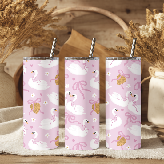 Swan Love 20oz Tumbler