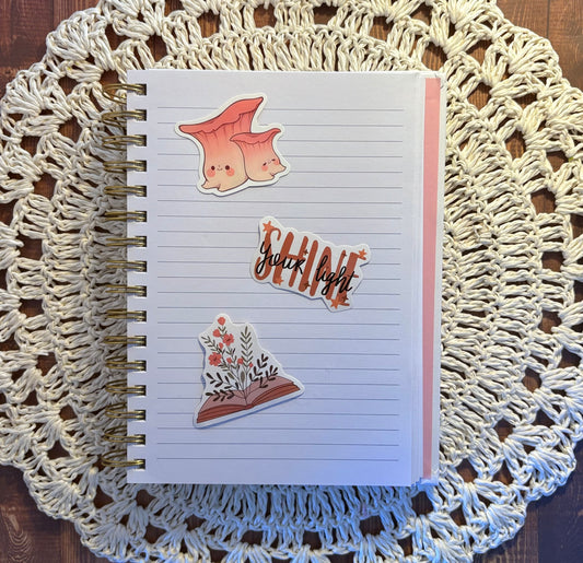 Pages of Light mini sticker collection